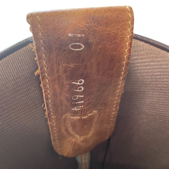 Vintage Tony Lama Cowboy Boots Size 9.5B Distressed Leather Western Riding Ranch - Picture 4 of 16